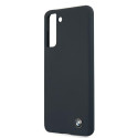 Pouzdro BMW BMHCS21SSILNA S21 G991 tmavě modré pevné Silicone Signature