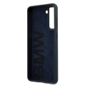 Pouzdro BMW BMHCS21SSILNA S21 G991 tmavě modré pevné Silicone Signature
