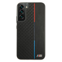 Pouzdro BMW M Collection Triangles na Samsung Galaxy S22+ - černé