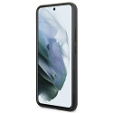 Pouzdro BMW Signature s ražbou loga na Samsung Galaxy S22+ - černé