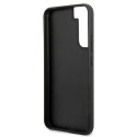 Pouzdro BMW Signature s ražbou loga na Samsung Galaxy S22+ - černé