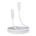 Kabel Joyroom Long-Lasting Series A9 USB-C / USB-C PD QC 60W 3A 1 m - bílý