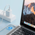 Kabel Joyroom Long-Lasting Series A9 USB-C / USB-C PD QC 60W 3A 1 m - bílý