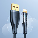 Kabel Joyroom Star-Cloud Series A3 USB-A / Lightning 2,4A 1,2 m se Smart Switch - černý