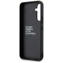 BMW kožené pouzdro Leather Stamp Tricolor pro Samsung Galaxy A54 – černé