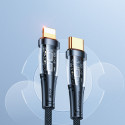 Kabel Joyroom Star-Cloud Series A3 USB-C / Lightning 20W 1,2 m se Smart Switch - černý