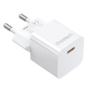 CHOETECH PD5010 Miniaturní USB-C PD nabíječka 20W, bílá