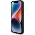 BMW kožené pouzdro Leather Carbon pro iPhone 15 Plus – černé