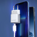 CHOETECH PD5010 Miniaturní USB-C PD nabíječka 20W, bílá