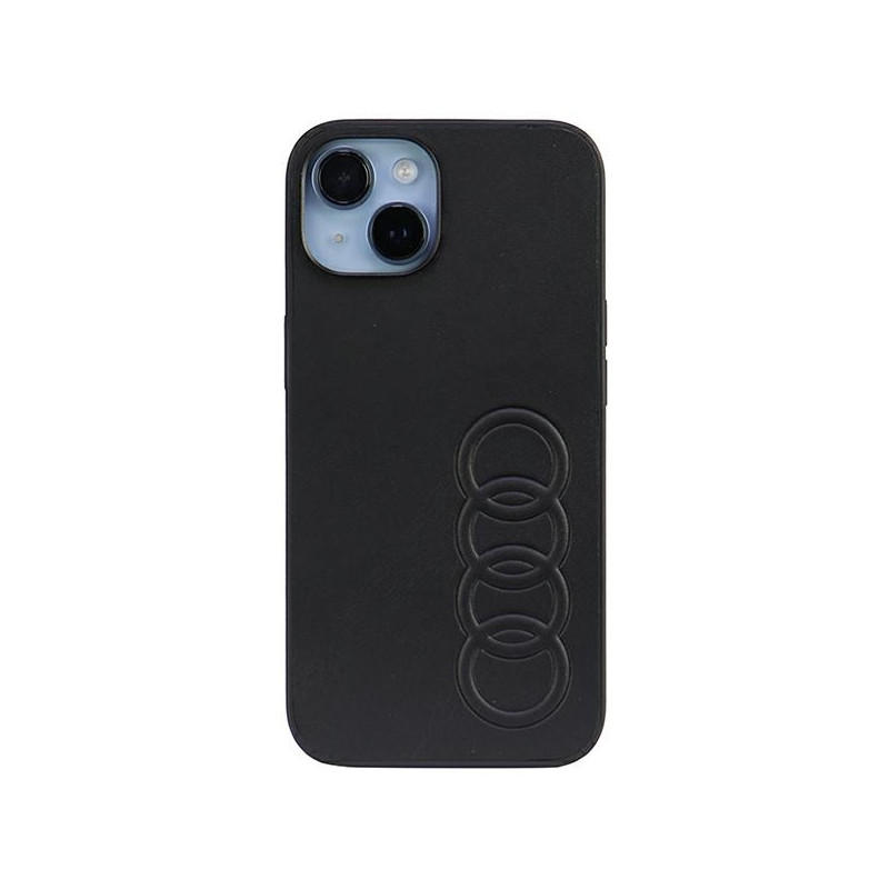 Kryt Audi iPhone 14 pro iPhone 14 6.1" - černá/černá