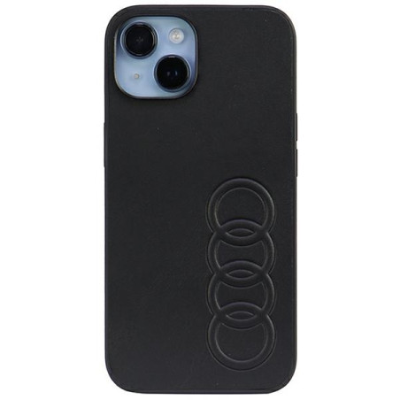 Kryt Audi pro iPhone 14 6.1" - černá/černá