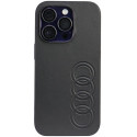 Kryt Audi AU-TPUPPCIP14P-TT/D1-BK pro iPhone 14 Pro