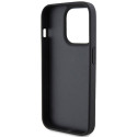 Kryt Ferrari TWIST METAL Logo iPhone 15 Pro - black