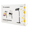 [RETURNED ITEM] Wozinsky stand for tablet and phone on the desk black (WTHBK4)