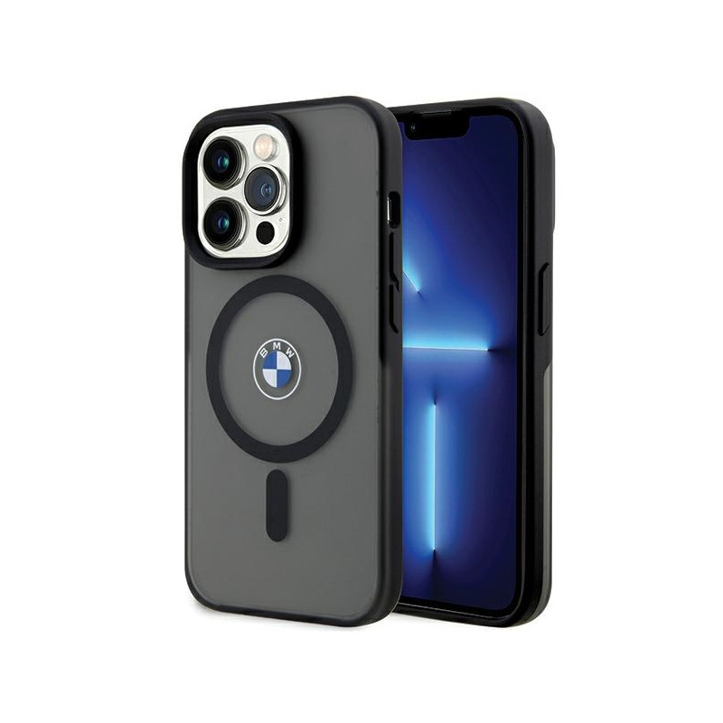 BMW IML pouzdro Signature MagSafe pro iPhone 15 Pro – černé