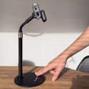 [RETURNED ITEM] Wozinsky stand for tablet and phone on the desk black (WTHBK4)