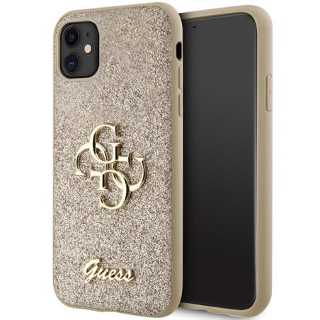 Kryt Guess GUHCN61HG4SGD iPhone 11 / XR - zlatá glitter