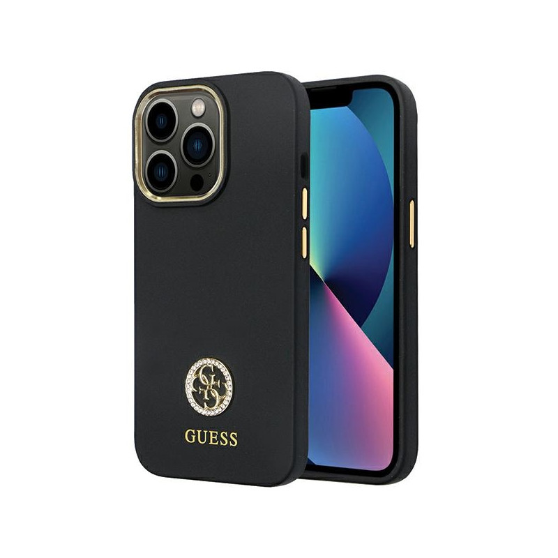 Kryt Guess GUHCP13LM4DGPK pro iPhone 13 Pro / 13 - černá