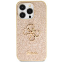 Pouzdro Guess GUHCP14LHG4SGD iPhone 14 Pro - zlatá glitter