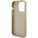 Kryt Guess GLITTER SCRIPT BIG 4G iPhone 15 Pro – zlatý