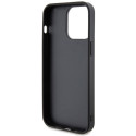 Kryt Guess RHINESTONE METAL LOGO iPhone 15 Pro – žlutý