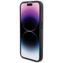 BMW pouzdro Quilted Tricolor pro iPhone 15 Pro – černé