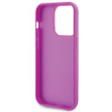 Kryt Guess DISCO METAL SCRIPT iPhone 15 Pro - pink