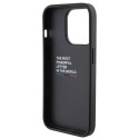 BMW pouzdro Grip Stand Smooth & Carbon pro iPhone 15 Pro – černé