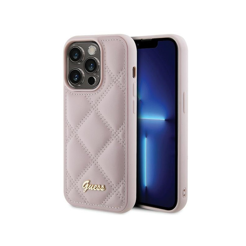 Kryt Guess GUESS pro iPhone 15 Pro - růžová