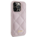 Kryt Guess pro iPhone 15 Pro - růžová