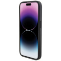 BMW Grip Stand Smooth & Perforated kryt pro iPhone 15 Pro – černý