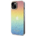 Kryt Guess IML Faceted Mirror Disco pro iPhone 15 - multicolored