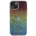 Kryt Guess IML Faceted Mirror Disco pro iPhone 15 - multicolored