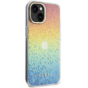 Kryt Guess IML Faceted Mirror Disco pro iPhone 15 - multicolored