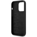 BMW silikonové pouzdro Metal Logo pro iPhone 15 Pro – černé