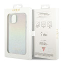 Kryt Guess IML Faceted Mirror Disco pro iPhone 15 - multicolored