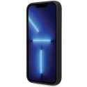 BMW silikonové pouzdro Silicone Pattern pro iPhone 15 Pro Max – černé