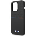 BMW silikonové pouzdro Silicone Pattern pro iPhone 15 Pro Max – černé