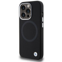 BMW pouzdro Signature Liquid Silicone MagSafe pro iPhone 15 Pro – černé