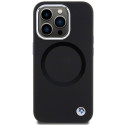 BMW pouzdro Signature Liquid Silicone MagSafe pro iPhone 15 Pro – černé