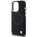 BMW pouzdro Signature Liquid Silicone MagSafe pro iPhone 15 Pro – černé