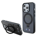 BMW pouzdro Ring Stand M Collection MagSafe pro iPhone 15 Pro – černé