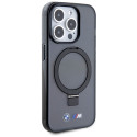 BMW pouzdro Ring Stand M Collection MagSafe pro iPhone 15 Pro – černé