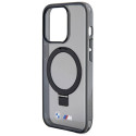 BMW pouzdro Ring Stand M Collection MagSafe pro iPhone 15 Pro – černé