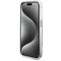 BMW pouzdro Ring Stand M Collection MagSafe pro iPhone 15 Pro – průhledné