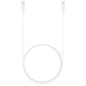 Samsung cable USB-C - USB-C 3A 480Mbps 1.8m white (EP-DX310JWEGEU)