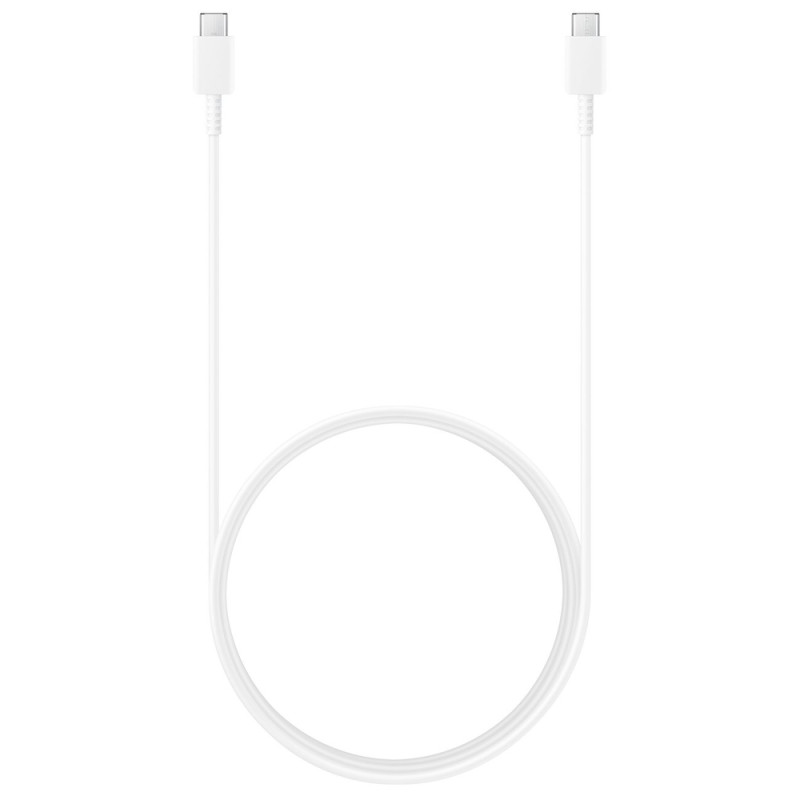 Kabel Samsung USB-C - USB-C 3A 480Mbps 1,8 m (EP-DX310JWEGEU) - bílý