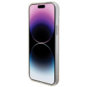 Kryt Guess IML Iridescent MagSafe pro iPhone 15 Pro - růžová