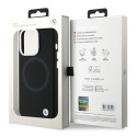 BMW MagSafe pouzdro Signature Liquid Silicone pro iPhone 15 Pro Max – černé