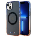 BMW pouzdro Gradient Bumper MagSafe pro iPhone 15 Plus / 14 Plus – šedé